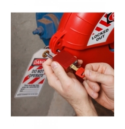 Kłódki SafeKey – aluminiowe (3szt.), ALU-BRN-38ST-KA3PK, brązowe