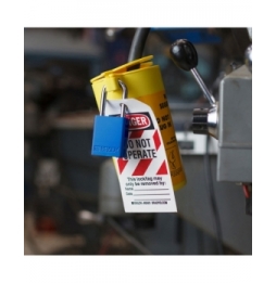 Kłódki SafeKey – aluminiowe (3szt.), ALU-BRN-38ST-KA3PK, brązowe
