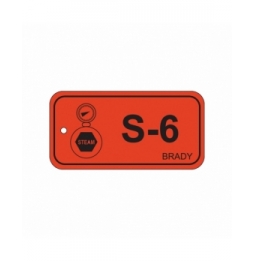 Zawieszka identyfikująca źródło energii – energia parowa (25szt.), ENERGY TAG-S-6-75X38MM-PP/25