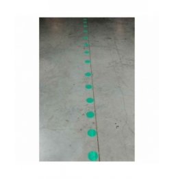 Etykiety ToughStripe®  TS-DIA89-514-GN-RL wym.  x , 400 szt.