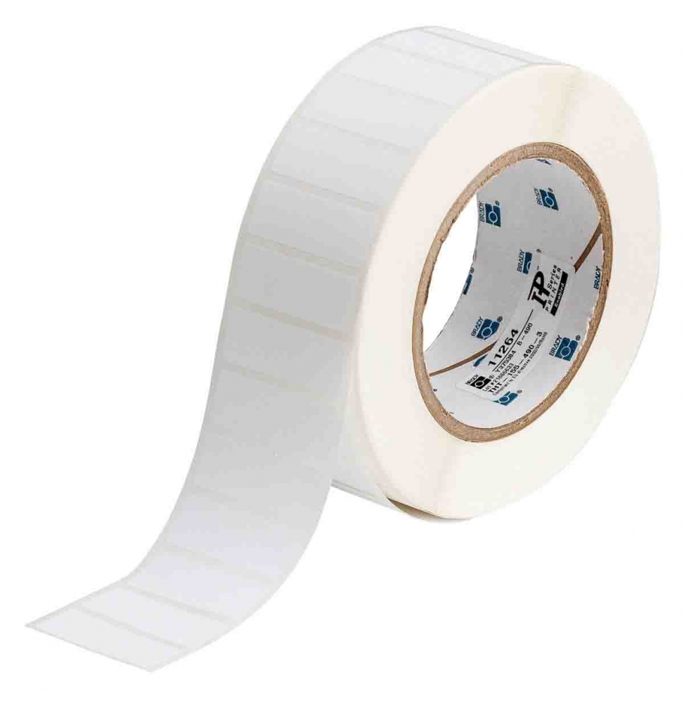 Etykiety laboratoryjne FreezerBondz™ poliestrowe białe THT-155-490-3 wym. 41.28 mm x 15.24 mm, 3000 szt.