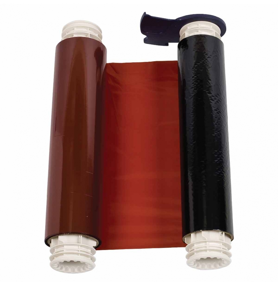 Kalka wielokolorowa czarno-czerwona termotransferowa B85-R-220x60-BK/RD-200P 220.00 mm x60.00 m