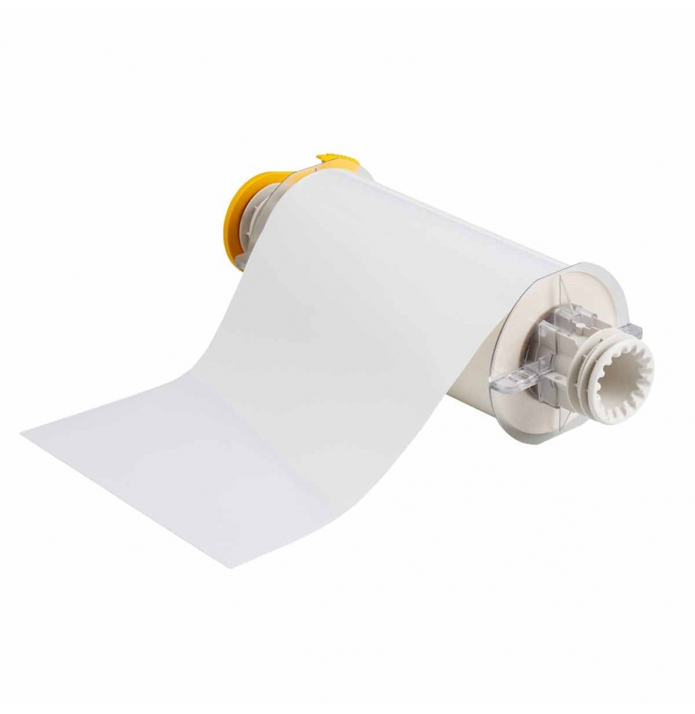 Taśma poliestrowa biała B85-178x15M-569-WT wym. 177.80 mm x 15.24 m