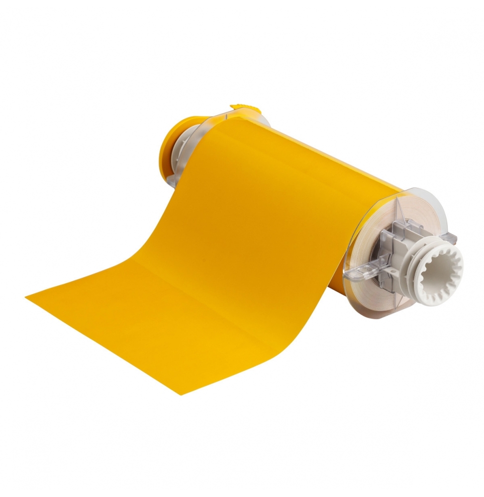 Taśma poliestrowa żółta B85-178x15M-569-YL wym. 177.80 mm x 15.24 m