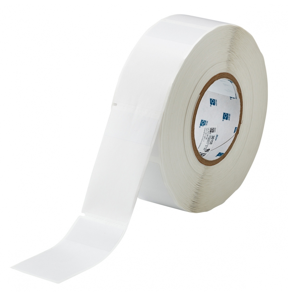 Etykiety samolaminujące winylowe białe, przezroczyste THT-27-427-1 wym. 50.80 mm x 95.25 mm, 1000 szt.