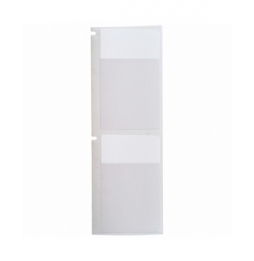 Etykiety samolaminujące winylowe białe, przezroczyste THT-27-427-1 wym. 50.80 mm x 95.25 mm, 1000 szt.