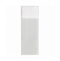 Etykiety samolaminujące winylowe białe, przezroczyste THT-82-427-0.5 wym. 50.80 mm x 152.40 mm, 500 szt.