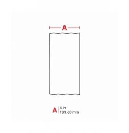 Taśma plastikowa odblaskowa żółta B85-100x10M-584-YL wym. 101.60 mm x 10.06 m