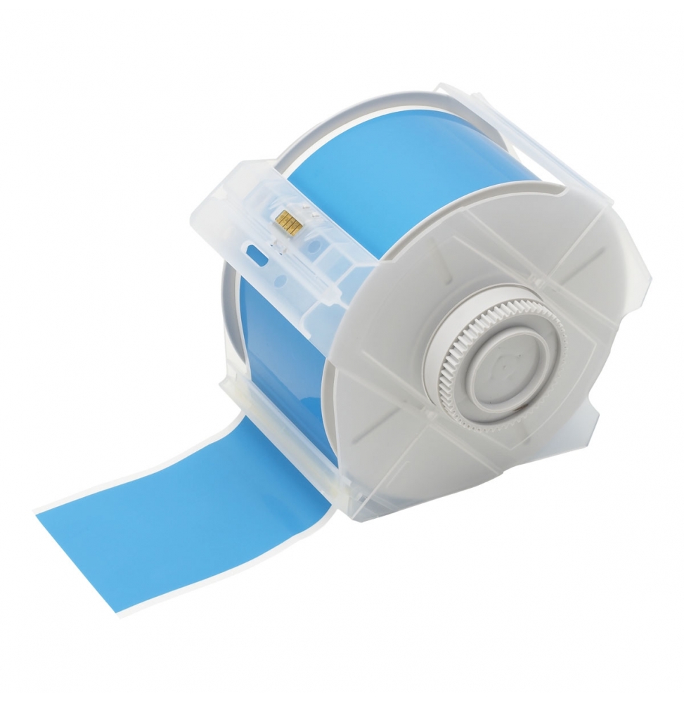 Taśma poliestrowa jasno niebieska Globalmark tapes - B-569 100 mm Light Blue wym. 101.60 mm x 30.48 m