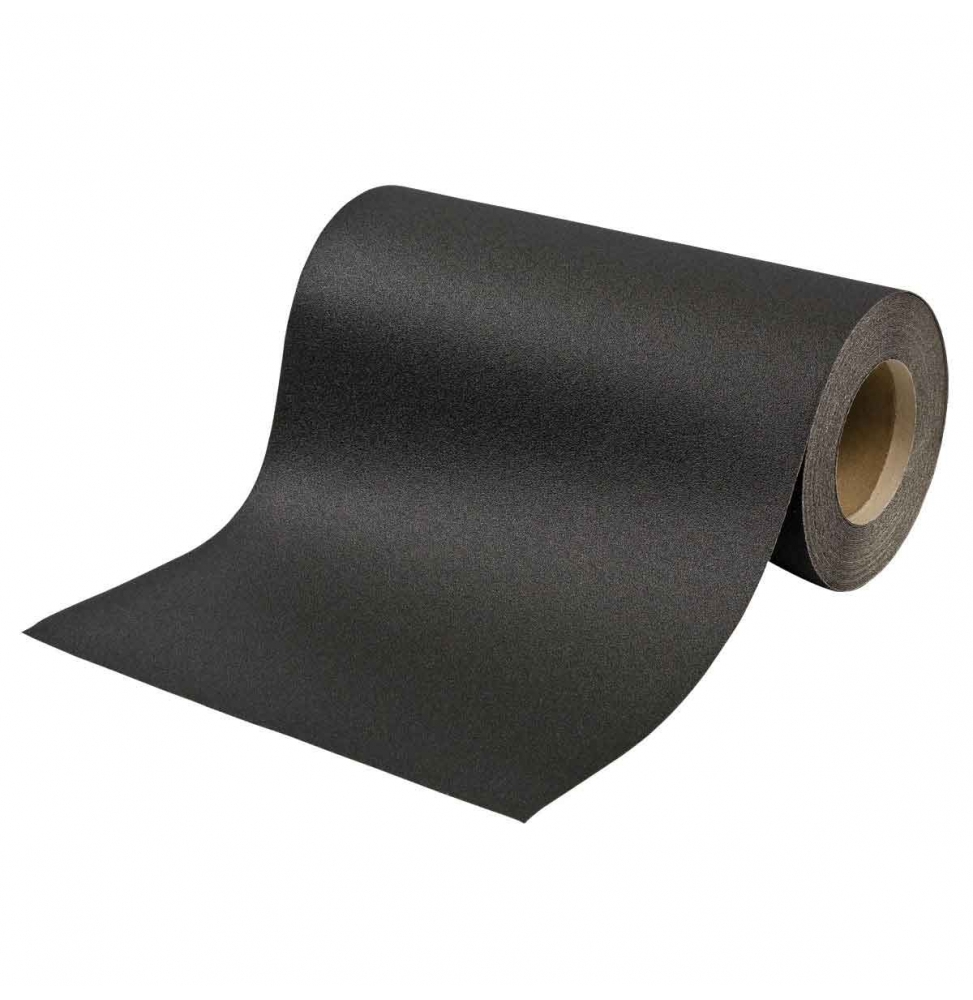 Taśma antypoślizgowa laminowana poliestrowa czarna ANTISKID TAPE BLACK 300MMX18M wym. 300.00 mm x 18.00 m