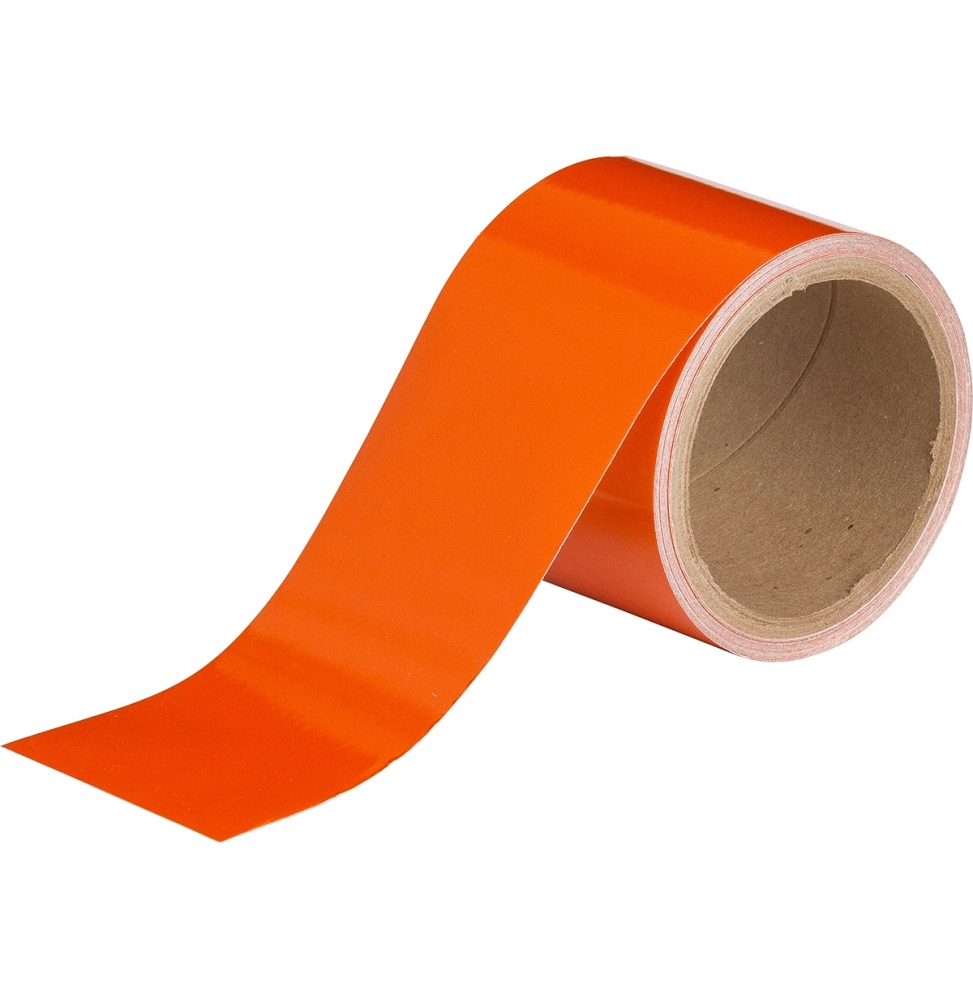 Taśma foliowa odblaskowa pomarańczowa B957 3"X5YDS ORANGE REFLECTIVE TAPE wym. 76.20 mm x 4.57 m