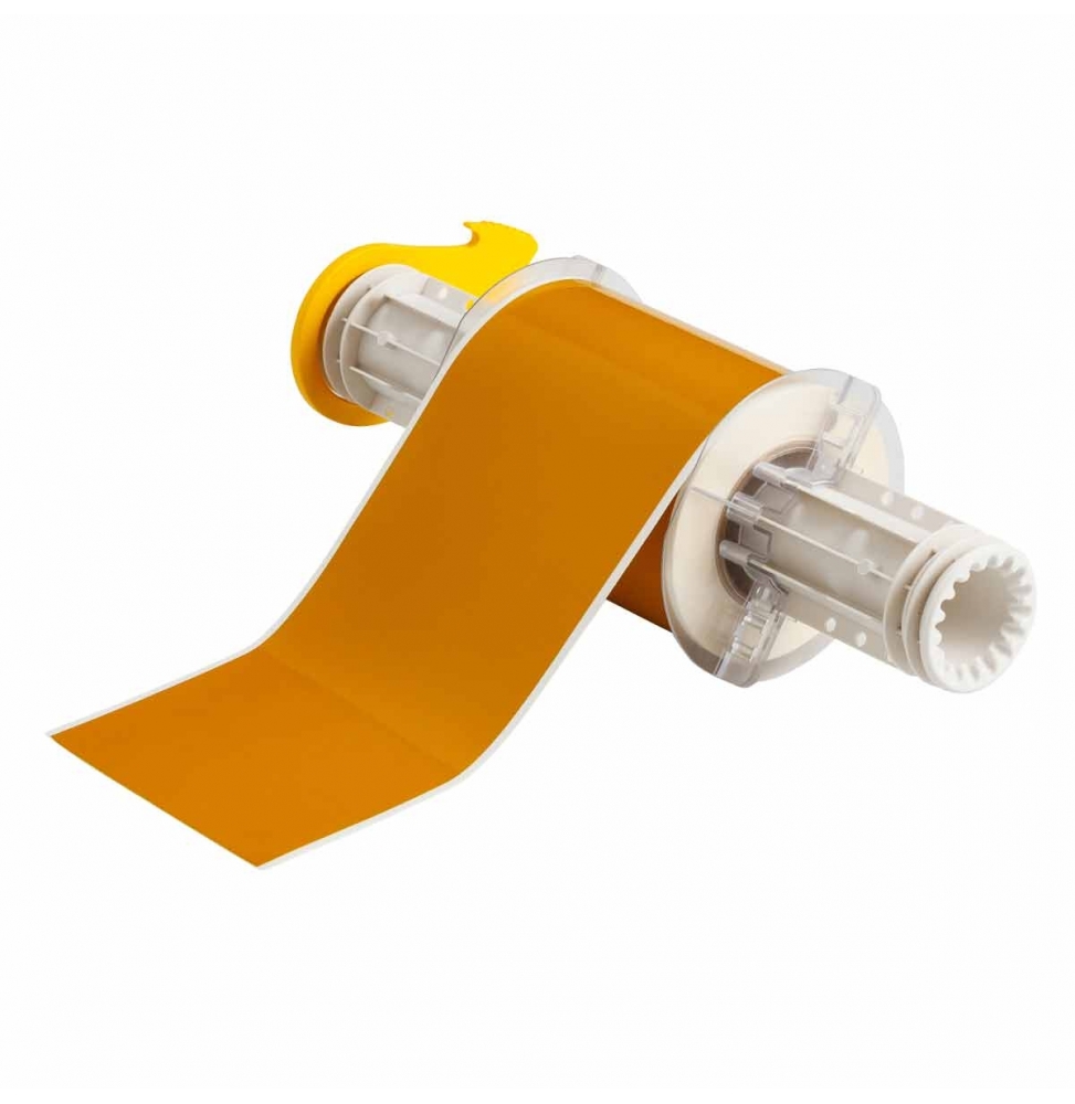 Taśma poliestrowa ochra B85-100x15M-569-OC wym. 101.60 mm x 15.24 m