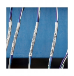 Koszulki termokurczliwe  białe PS-250-150-WT-2 wym. 19.05 mm x 11.15 mm, 5000 szt.