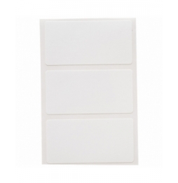 Etykiety z tkaniny winylowej białe THT-17-498-1.5-SC wym. 50.80 mm x 25.40 mm, 1500 szt.
