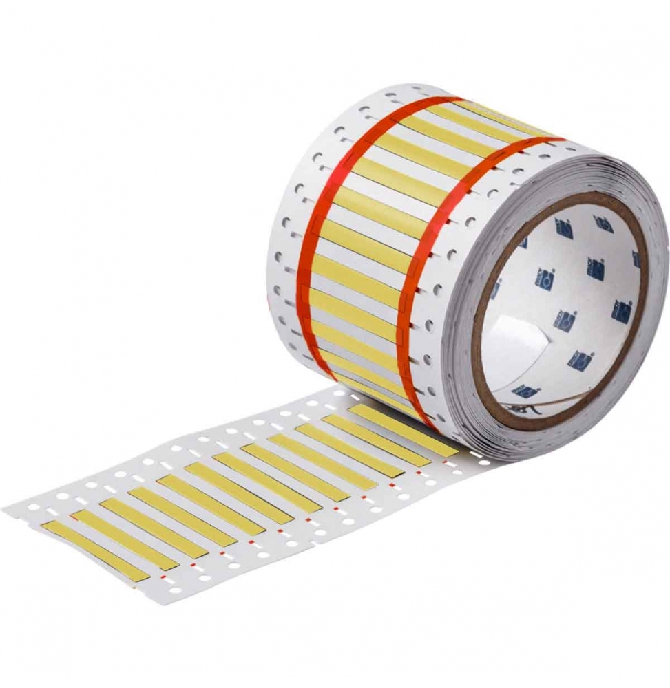Koszulki termokurczliwe  żółte HX-125-2-YL-4 wym. 12.70 mm x 5.97 mm, 10000 szt.