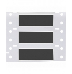 Koszulki termokurczliwe  czarne HX-250-2-BK-2 wym. 25.40 mm x 11.15 mm, 5000 szt.