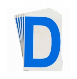 Etykiety ToughStripe®  TS-152.40-514-D-BL-20 wym. 146.05 mm x 228.60 mm, 20 szt.