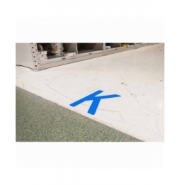 Etykiety ToughStripe®  TS-152.40-514-D-BL-20 wym. 146.05 mm x 228.60 mm, 20 szt.