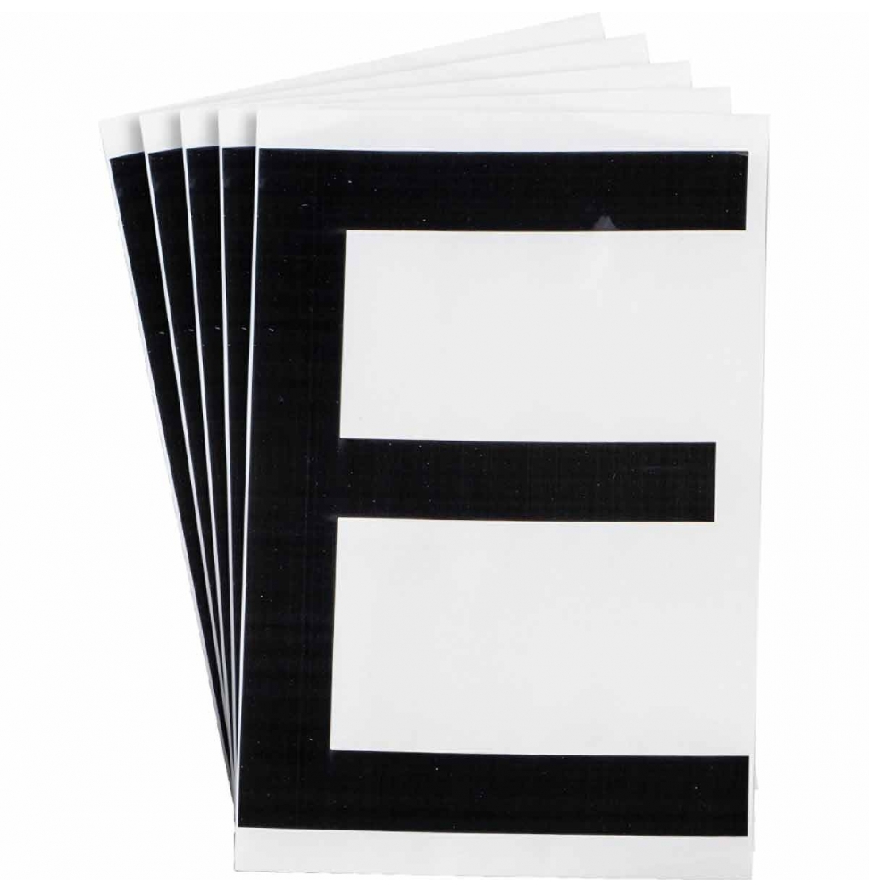 Etykiety ToughStripe®  TS-152.40-514-E-BK-20 wym. 146.05 mm x 228.60 mm, 20 szt.