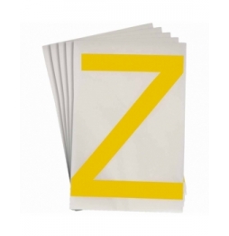 Etykiety ToughStripe®  TS-152.40-514-Z-YL-20 wym. 146.05 mm x 228.60 mm, 20 szt.