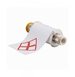 Etykiety winylowe czerwone na białym B85-155x210-7569-CLP4B wym. 210.00 mm x 155.00 mm, 70 szt.