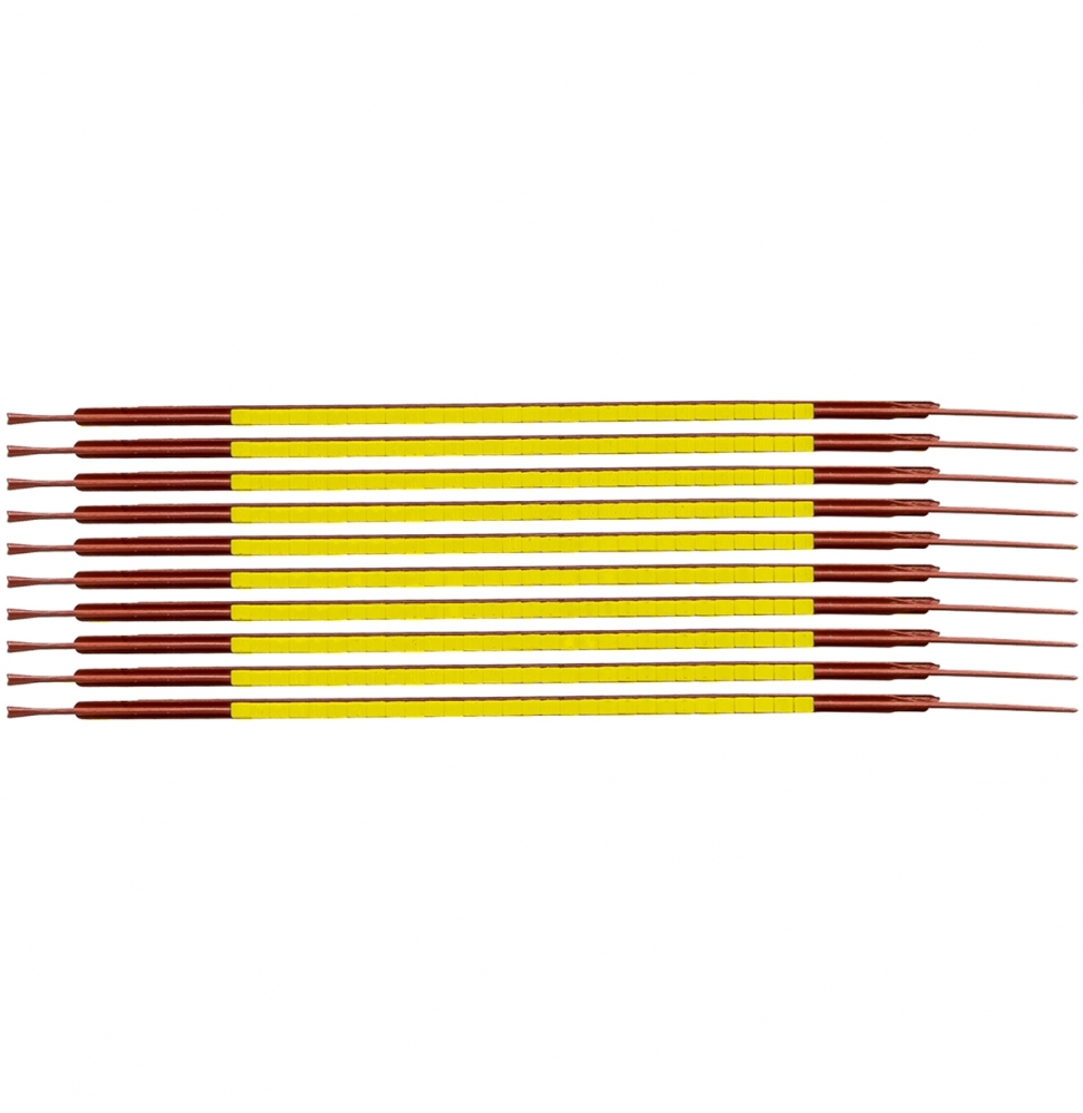 Znaczniki przewodów Clip Sleeve (300szt.), SCN-03-YELLOW