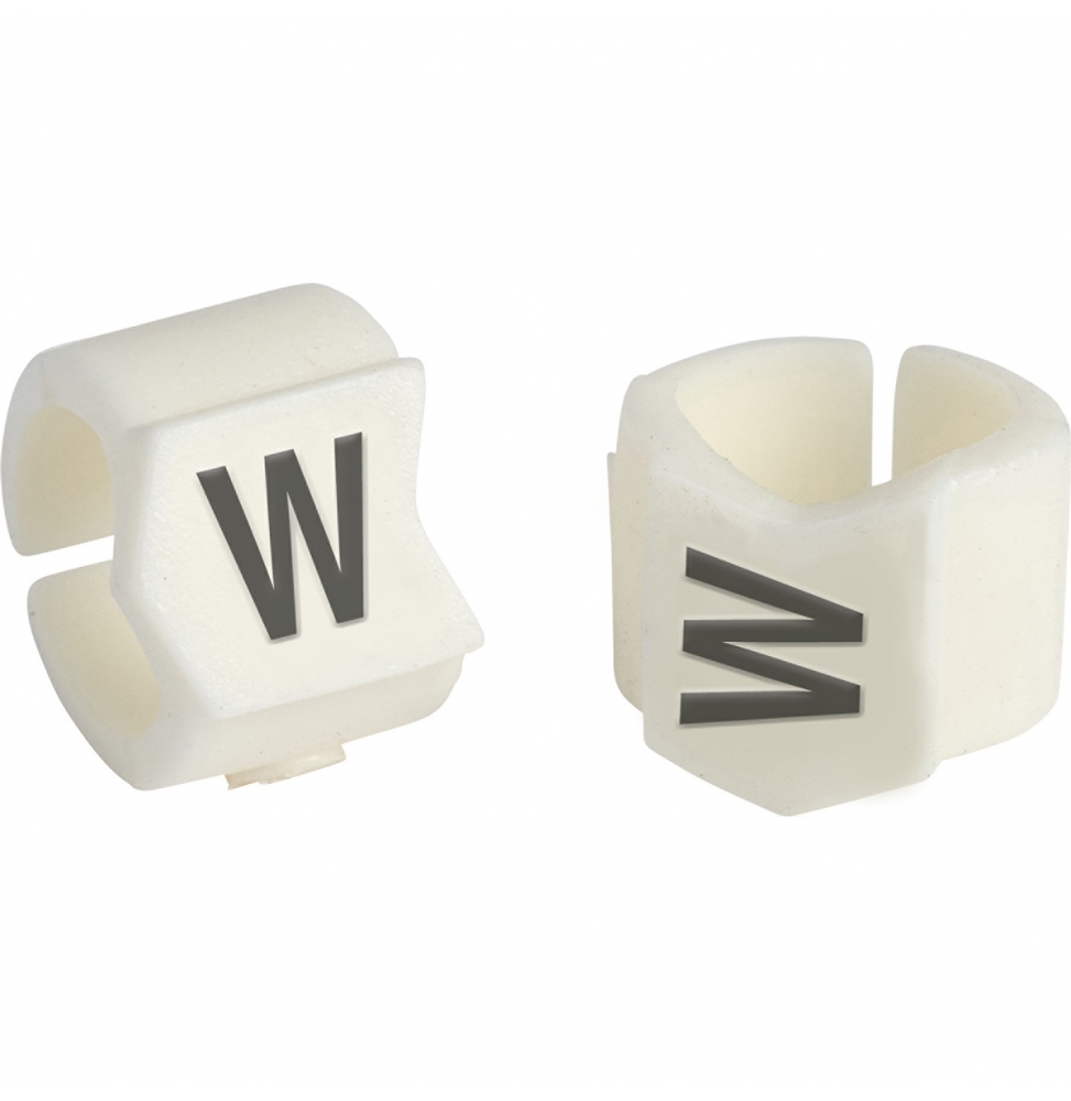 Znaczniki przewodów Clip Sleeve (50szt.), SCN-23-W