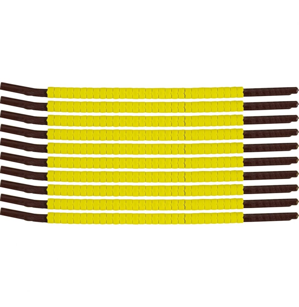Znaczniki przewodów Clip Sleeve (300szt.), SCN-15-YELLOW