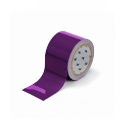 Taśma ToughStripe poliestrowa z poliestrowym laminatem wierzchnim fioletowa TS-76.20-514-PL-RL wym. 76.20 mm x 30.48 m