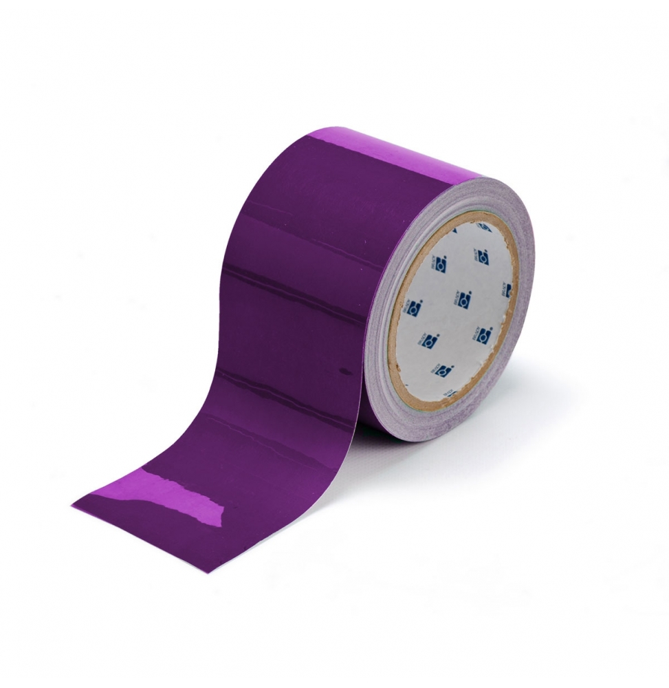 Taśma ToughStripe poliestrowa z poliestrowym laminatem wierzchnim fioletowa TS-76.20-514-PL-RL wym. 76.20 mm x 30.48 m