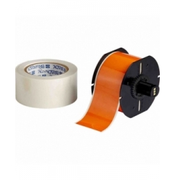 Taśma ToughStripe poliestrowa z poliestrowym laminatem wierzchnim pomarańczowa B30C-2250-483OR-KT wym. 57.15 mm x 30.48 m