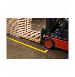 Taśma ToughStripe poliestrowa z poliestrowym laminatem wierzchnim pomarańczowa B30C-2250-483OR-KT wym. 57.15 mm x 30.48 m
