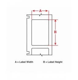 Taśma winylowa biała B85-100x15M-7569WT wym. 101.60 mm x 15.24 m