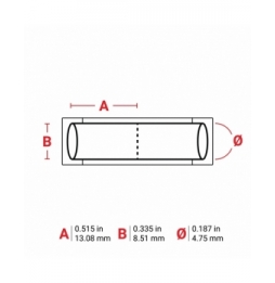 Etykiety termokurczliwe PermaSleeve® do drukarek M610, M611, BMP61, M710 i BMP71