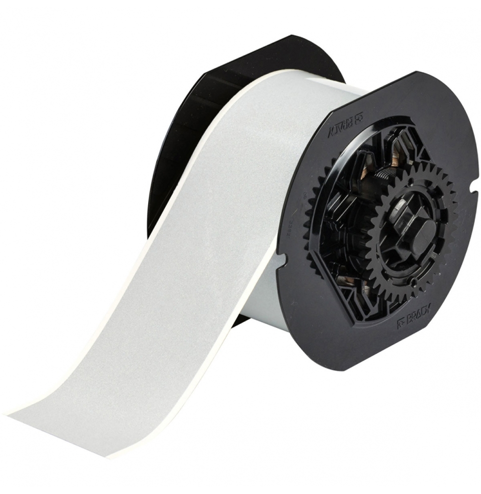 Taśma plastikowa odblaskowa srebrna B30C-2250-584-SL wym. 57.15 mm x 15.24 m