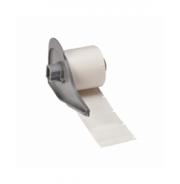 Etykiety samolaminujące winylowe białe, przezroczyste M7-104-427 wym. 38.10 mm x 25.40 mm, 250 szt.