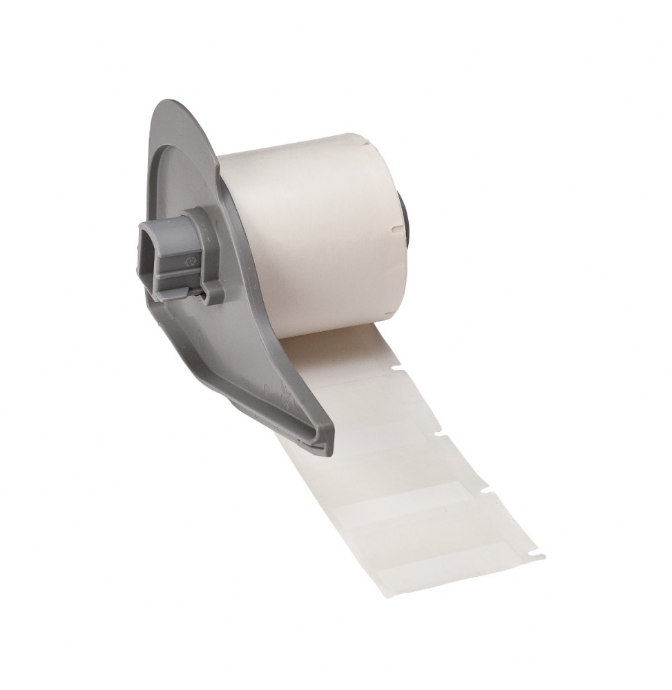 Etykiety samolaminujące winylowe białe, przezroczyste M7-104-427 wym. 38.10 mm x 25.40 mm, 250 szt.