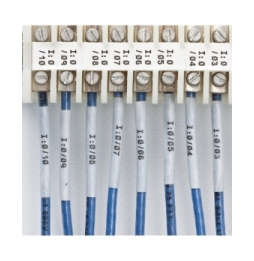 Koszulki termokurczliwe  białe BM-500-175-342 wym. 44.45 mm x 21.62 mm, 1000 szt.