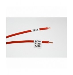 Taśma z tkaniny winylowaj biała M7C-318-498 wym. 8.08 mm x 9.14 m