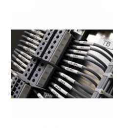 Koszulki termokurczliwe  białe M6-250-2-342-WT-R wym. 50.80 mm x 11.28 mm, 70 szt.