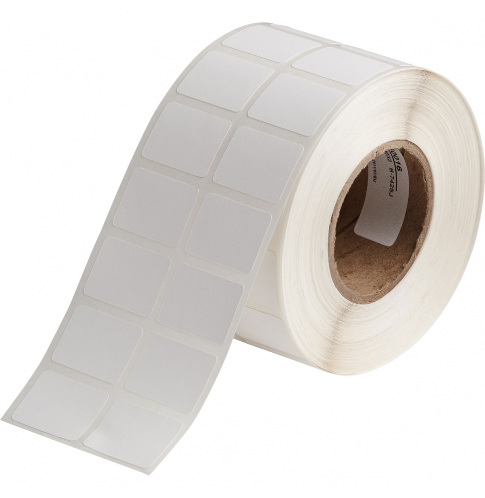 Etykiety inkjet polypropylen do druku atramentowego białe J20-88-7425J wym. 25.40 mm x 19.05 mm, 2000 szt.