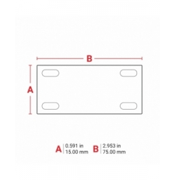 Oznaczniki kablowe poliuretanowe białe B33-7515-7643-WT wym. 75.00 mm x 15.00 mm, 500 szt.