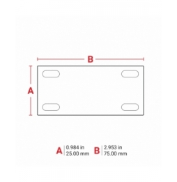 Oznaczniki kablowe poliuretanowe białe B33-7525-7643-WT wym. 75.00 mm x 25.00 mm, 250 szt.