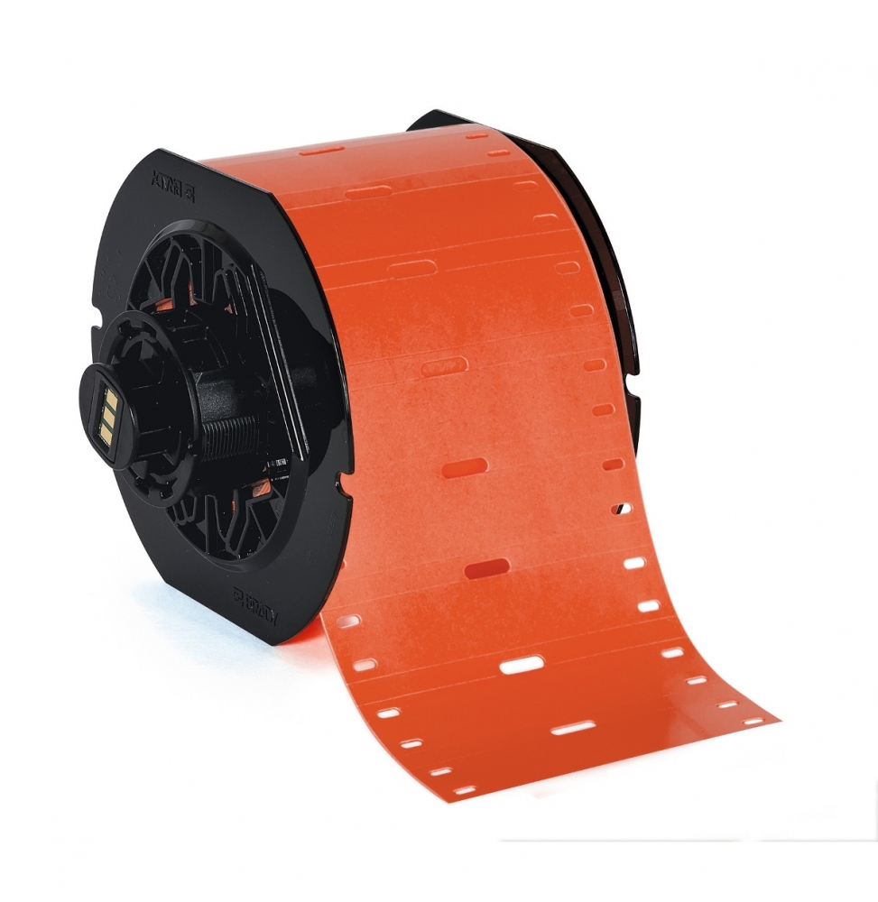 Oznaczniki kablowe poliuretanowe czerwone B33-75x15-7643-RD wym. 75.00 mm x 15.00 mm, 500 szt.