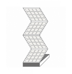 Etykiety samolaminujące poliestrowe białe BPT-650-461-AW wym. 88.90 mm x 38.10 mm, 2000 szt.