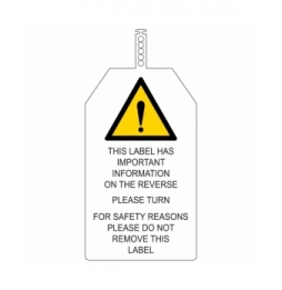 Zawieszka BHP Brady (10szt.), TAG-E-DANGER-145X85MM.