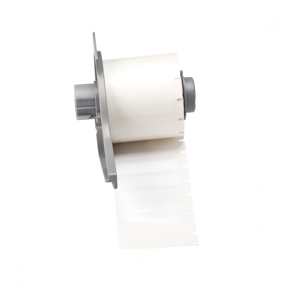 Etykiety poliestrowe białe M7-45-422 wym. 38.10 mm x 9.53 mm, 500 szt.