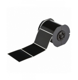 Etykiety poliestrowe czarne B33-7-8591-BK wym. 69.85 mm x 31.75 mm, 1000 szt.