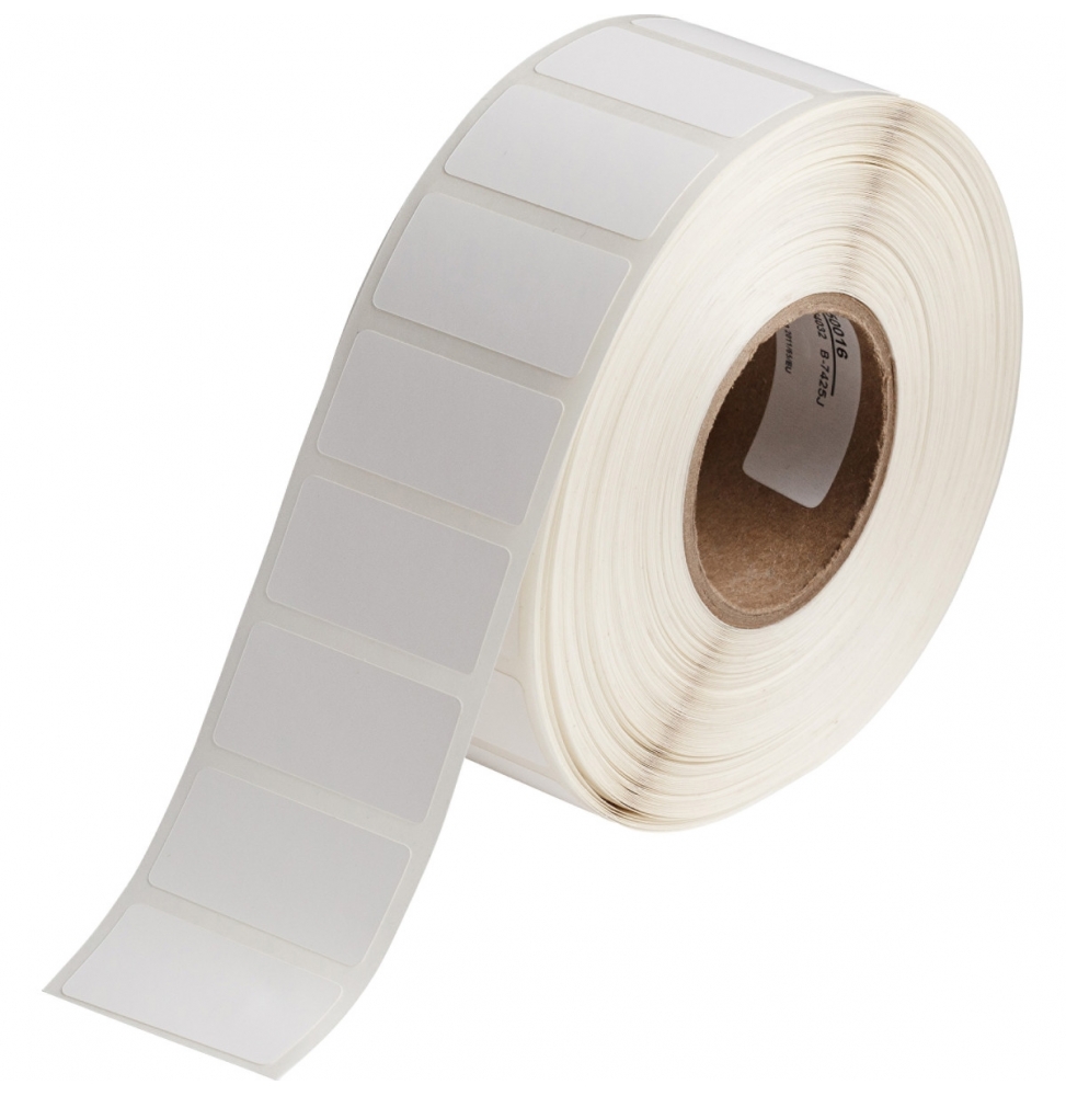 Etykiety inkjet poliester do druku atramentowego białe J20-136-2475 wym. 38.10 mm x 19.05 mm, 1000 szt.