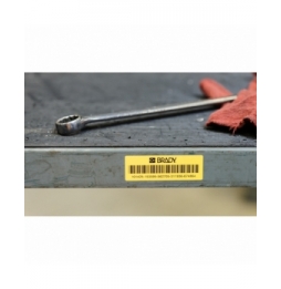 Etykiety poliestrowe żółte THT-18-423-3-YL wym. 76.20 mm x 25.40 mm, 3000 szt.